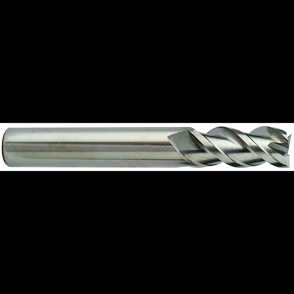 Yg-1 Tool Co 3 Flute Regular Length 45 Degree Helix Ticn-Coated Alu-Power 28573TC